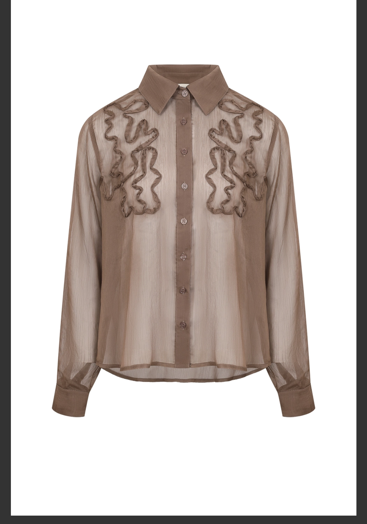 Chiffon Wave Top