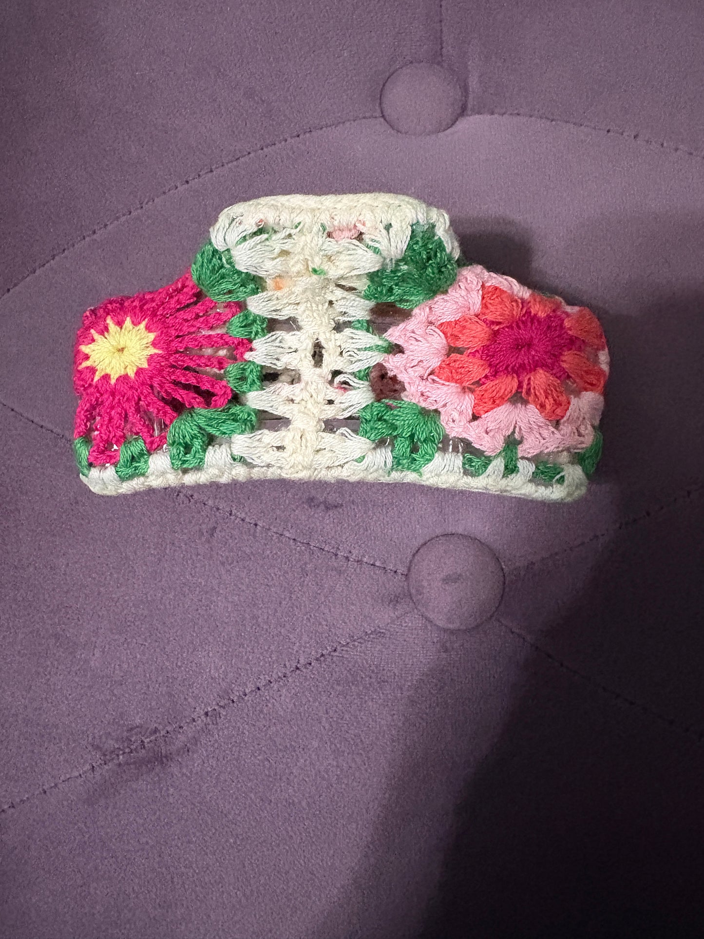 Crochet Hair Clip