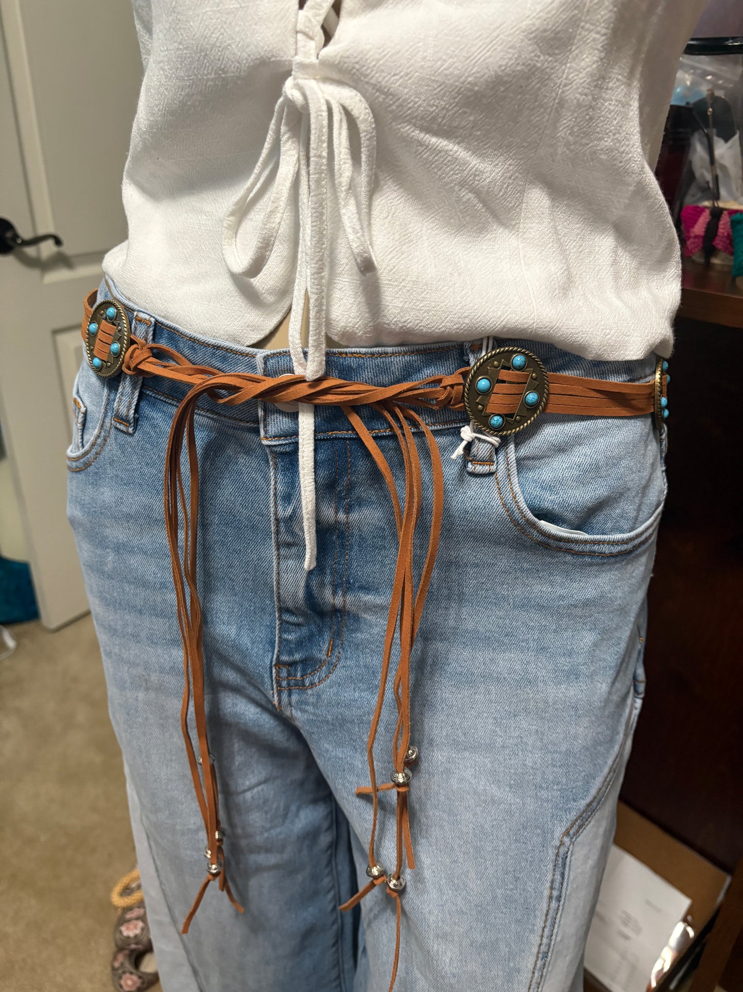 Western Braided Belt