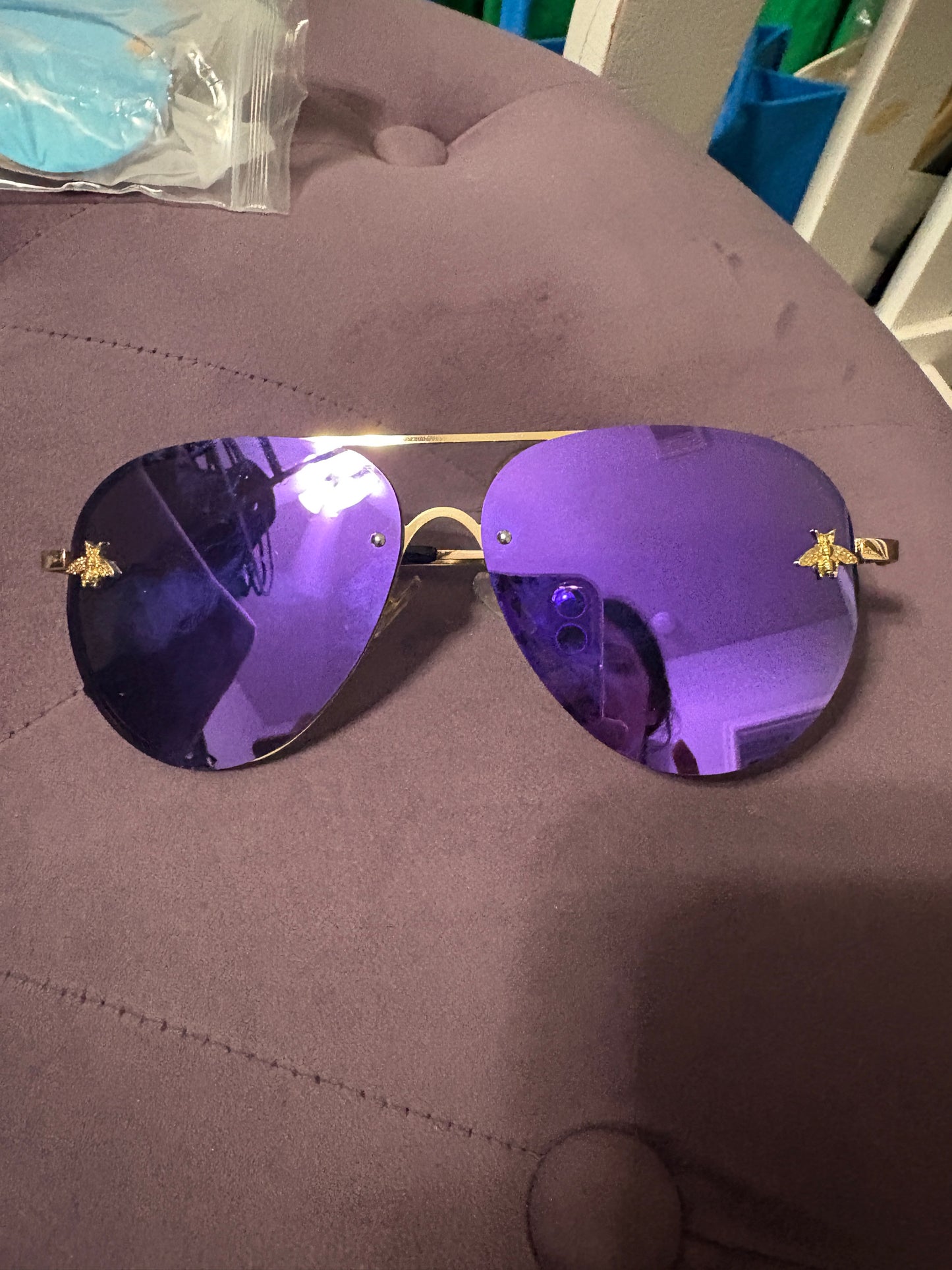 Purple Sunglasses