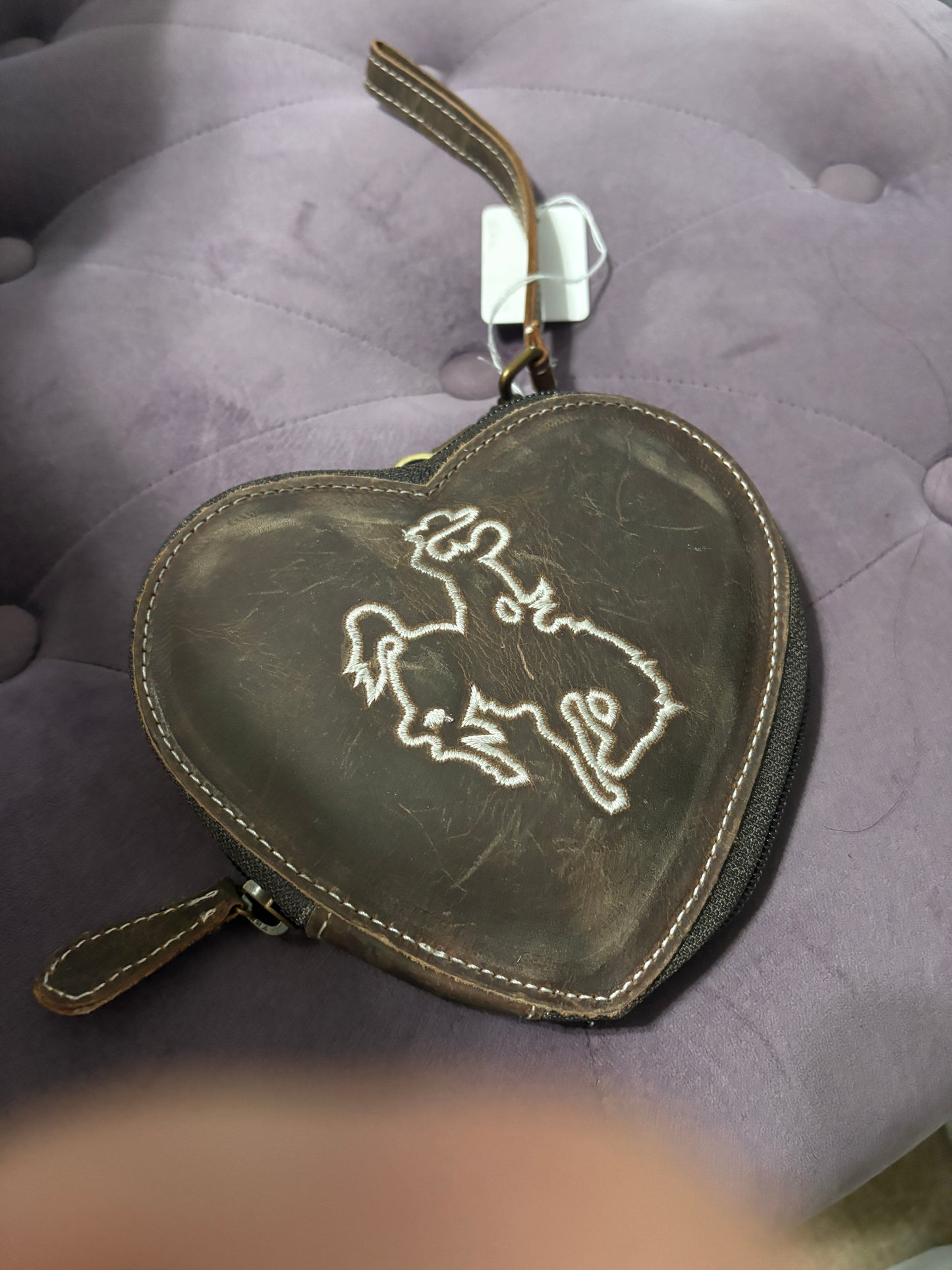 Cowboy Heart Clutch