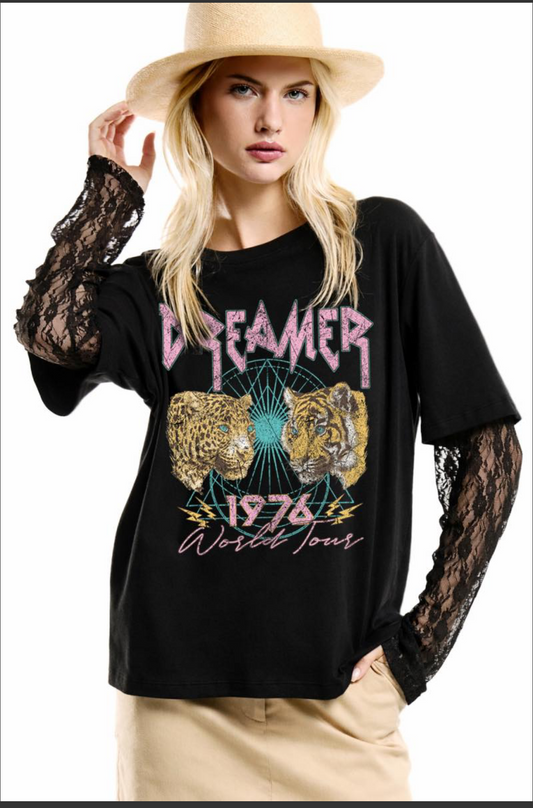 Dreamer Layered Lace T