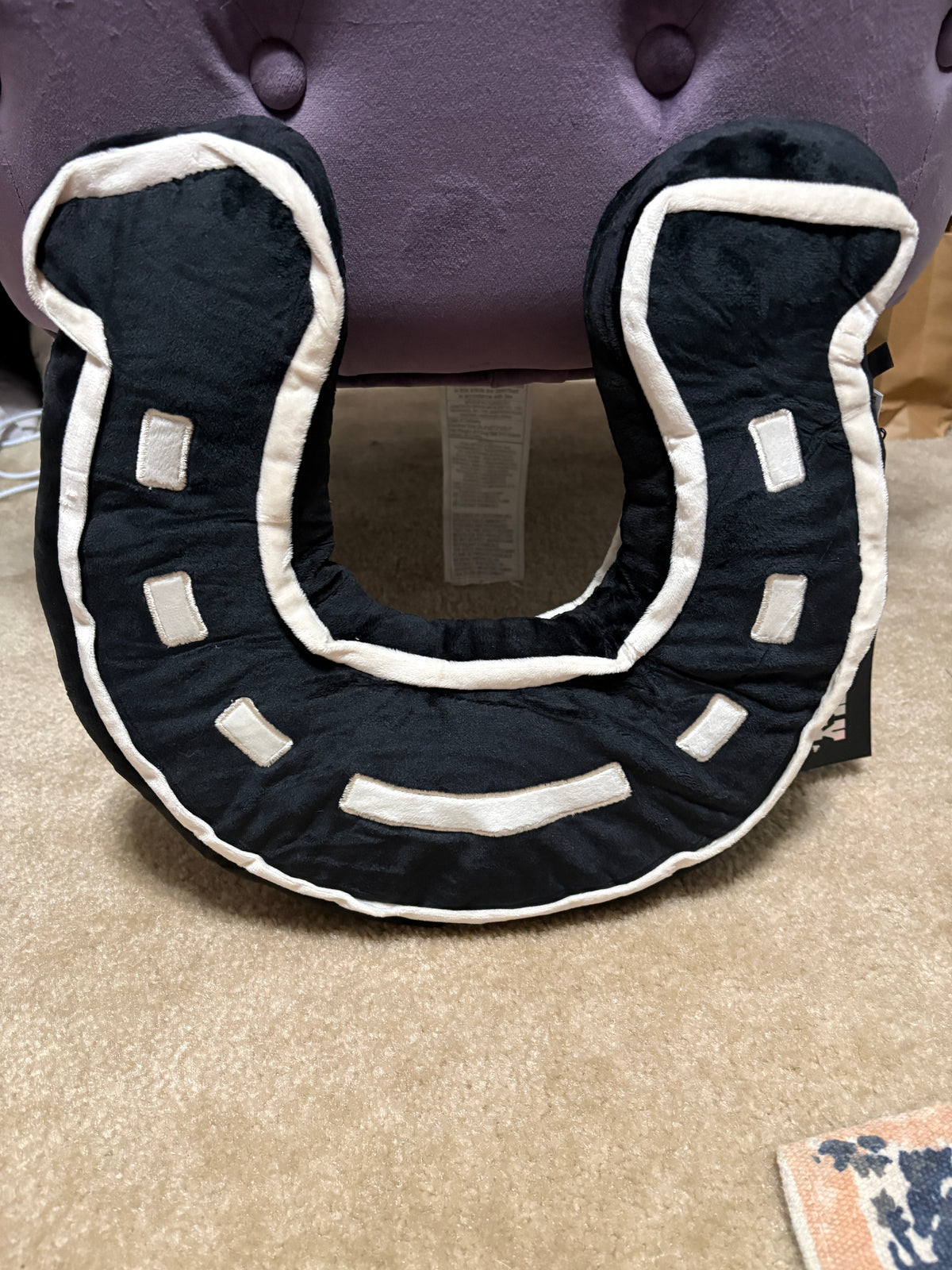 Midnight Lucky U Pillow