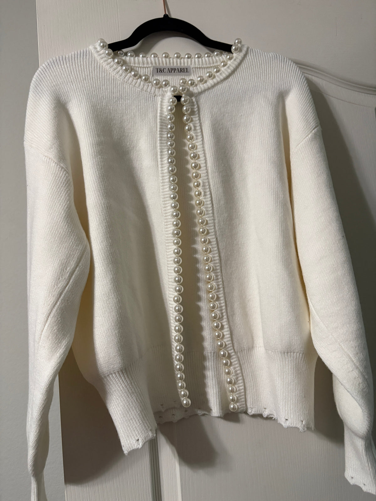 White Pearl Cardigan