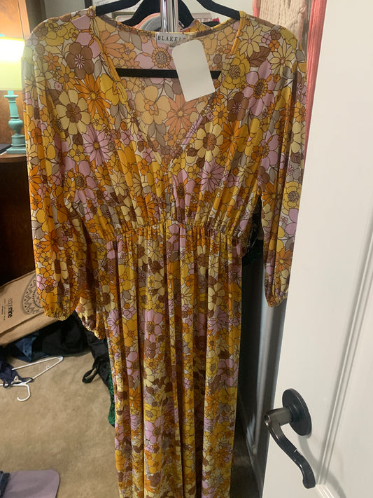 Blakeley Retro Flower Dress