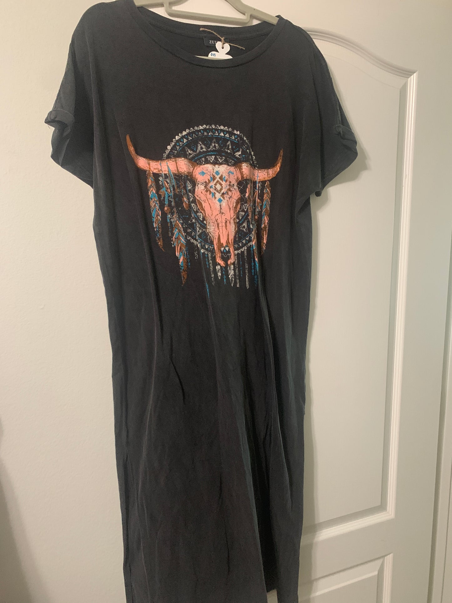 Zutter Dreamer Longhorn Maxi Dress