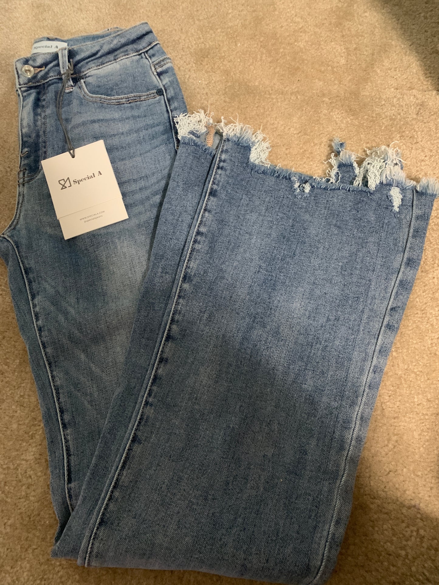 Special A Mid Rise Bootcut Jeans