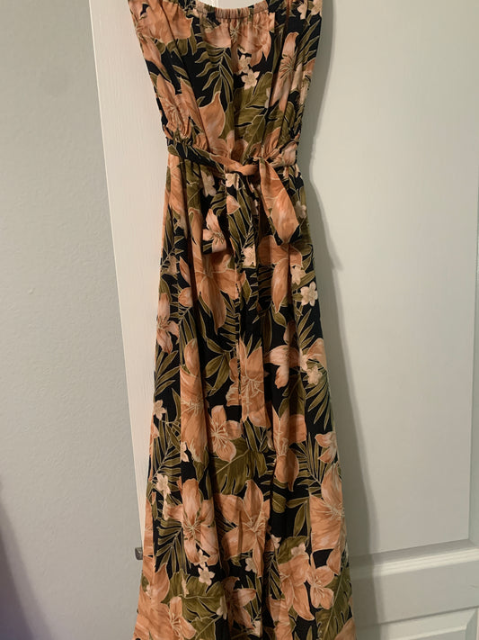 Tropical Floral Romper