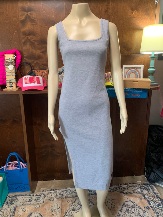 Grey Skirt/Sweatshirt Set