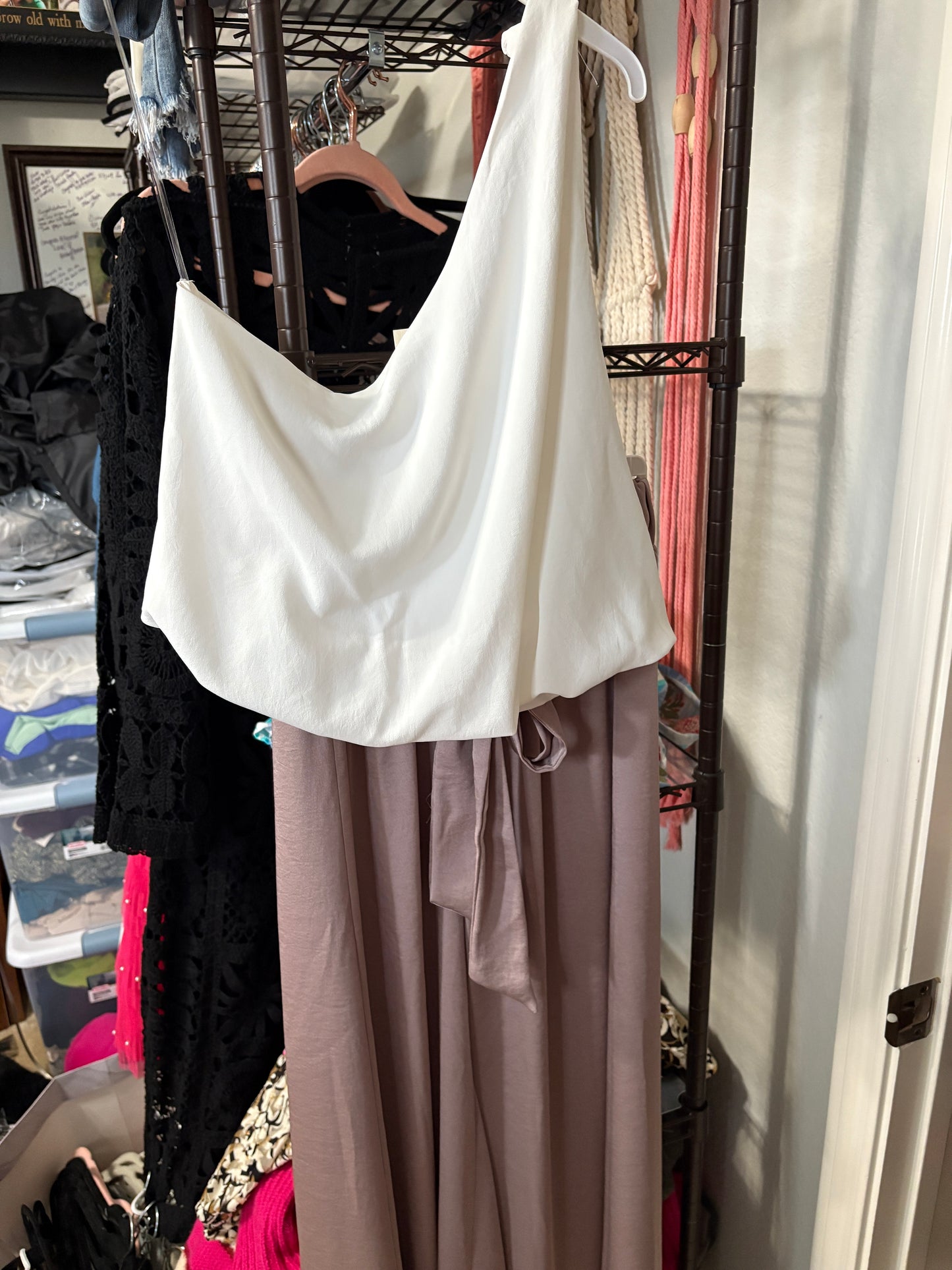 Knot One Shoulder Top