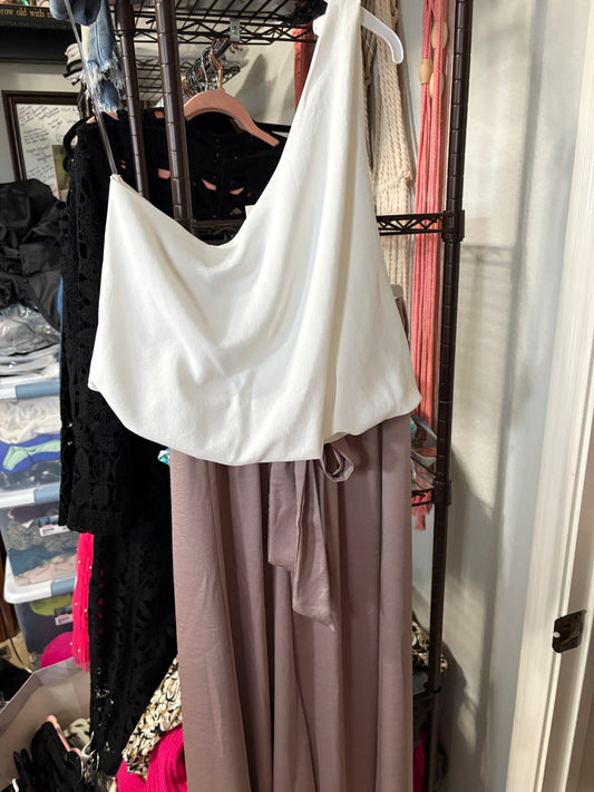 Knot One Shoulder Top