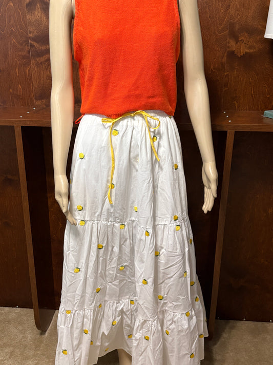 Lemon Maxi Skirt