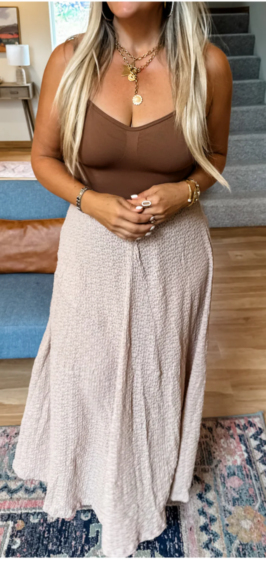 Mocha Lace Skirt